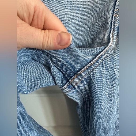 Abercrombie & Fitch High Rise Straight 90s Fit Jeans - Picture 2 of 6